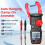 Digital Clamp Multimeter Auto-Ranging AC  Current Voltage Tester, True RMS Multi Tester with Backlight LCD Screen,1PC 9