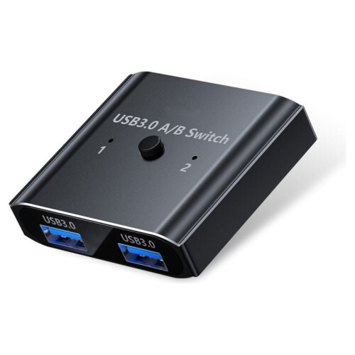 USB3.0 Bidirectional  2-in-1 Out 1-in-2 Out USB KVM Switcher Keyboard Mouse USB Drive Printer Sharing Splitter 1