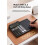 LCD Writing Tablet & Calculator: Large Screen Display, Solar Assisted Desktop Calculator for Office, Study, Business Use 1