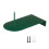 Squirrel Corn Cob Feeder Platform for Outside Backyard,Backyard Wildlife Feeding Station,Fits Tree Trunk or Fence Post 1