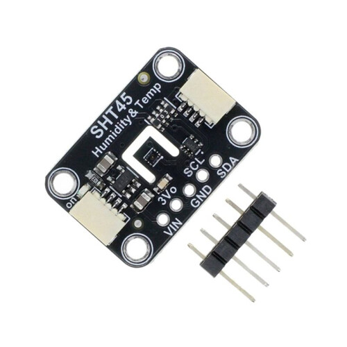 SHT45 Temperature Humidity Sensor Module I2C Digital Output with Stemma QT Qwiic Plug and 1