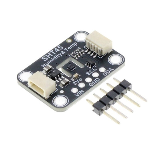 SHT45 Temperature Humidity Sensor Module I2C Digital Output with Stemma QT Qwiic Plug and 2