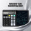 LCD Writing Tablet & Calculator: Large Screen Display, Solar Assisted Desktop Calculator for Office, Study, Business Use 6