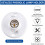 5 Pack Lamp Holder E26 Medium Base, White Ceiling Light Sockets for Incandescent & LED Bulbs, 600V/660W 4
