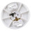 5 Pack Lamp Holder E26 Medium Base, White Ceiling Light Sockets for Incandescent & LED Bulbs, 600V/660W 5
