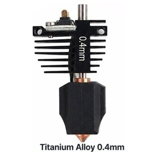 Kit de Tête D'Impression en Alliage de Titane de 0,4 mm pour Imprimante 3D pour Flashforge Creator 5 / Creator 5 Pro 2
