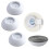 SZWLJ Baby Gate Wall Protector 4PCS Rounded Pressure Fit Stair Gate 1