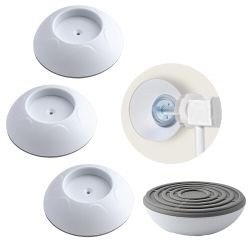 SZWLJ Baby Gate Wall Protector 4PCS Rounded Pressure Fit Stair Gate