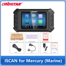 OBDSTAR IScan voor Mercury Marine, intelligente diagnostische tablet, foutcodes uitlezen en wissen