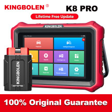 Kingbolen K8 Pro Kfz-Diagnosegerät, 8 Zoll Android 10, CAN FD DoIP, bidirektionale Steuerung, ECU-Codierung