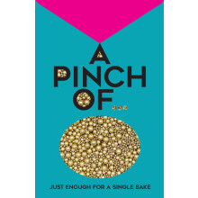 A Pinch Of - Pearls Mix - High Shine Metallic Gold Sprinkles for Cakes - 30g Edible Cake Decorations for Weddings - Shimmer Ball & Edible Pearls Cake
