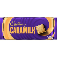 Cadbury Caramilk Golden Caramel Chocolate Bar, 160 g (Pack of 1)
