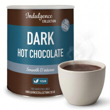 Indulgence Collection Dark Hot Chocolate 4x2kg, Fairtrade and Vegan Cocoa Powder – Rich and Velvety Drinking Chocolates, Perfect for Any Occasion