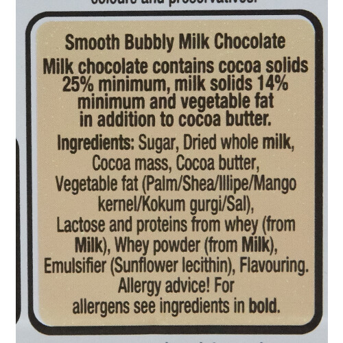 Aero Aero Milk Chocolate Sharing Bar 90g 2