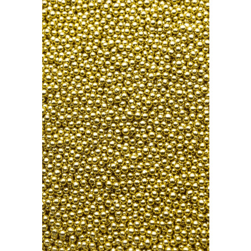 SPRINKLY - Metallic Pearls - Gold - 4mm - 500g