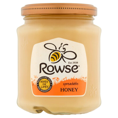 Rowse Rowse Spreadable Set Honey, 340g Jar, Smooth & Creamy Texture