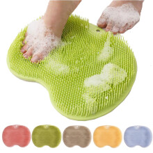 Foot Back Cleaning Pad, 2026 Upgrade Shower Foot Scrubber Mat Slip Suction Cups Foot Scrubber, Shower Foot Scrubber Mat Back Washer for Men and Women