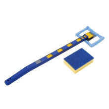 Easylife Telescopic Bathroom Cleaner, Long Reach Cleaning Sponge with Handle for Walls and Tiles. Refill Sponge and Microfibre Head Mop, Extendable L