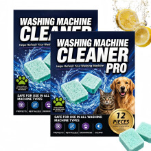 2 * 12PCS Washing Machine Cleaner Pro Tablets,Deep Clean Drum Descaler
