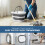 16L Collapsible Washing Up Bowl - Foldable Laundry Basket with Handles 5