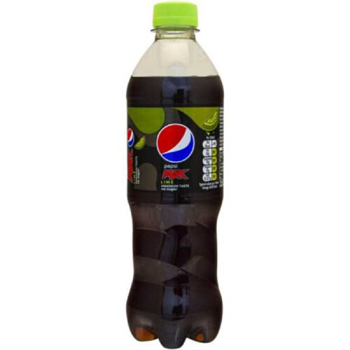 Pepsi Pepsi Max Lime Pet Sugar Free 24 X 500ML