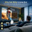 ZDSSY Mini Portable Smart Projector for Bedroom Android 14 Built in Apps 5