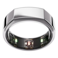 Oura Gen3 Heritage Smart Ring - Size 9, Silver | Sleep, Heart Rate and Fitness Tracking Wearable - Up to 7 Day Battery Life - iOS/Android Compatible