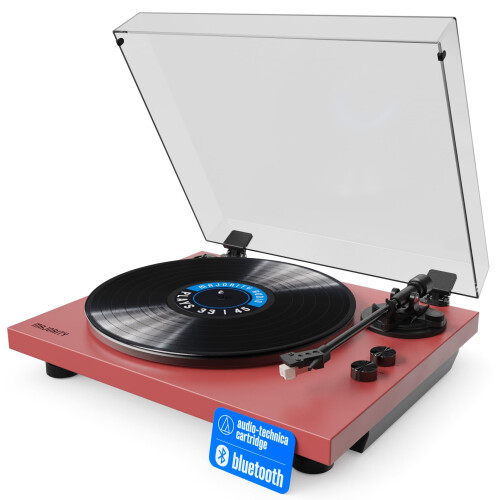 MAJORITY Stylo Bluetooth Turntable Record Player & Record Deck
