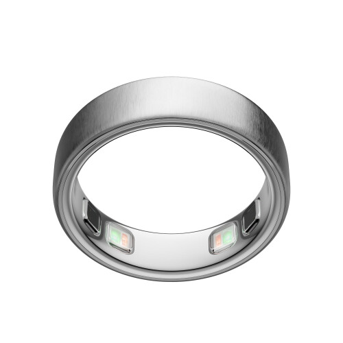 Oura Ring 5 Brushed Silver - Size 11 - Size Before You Buy