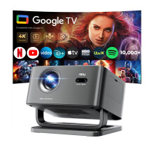 Portable Smart Projector 4K Support【Compatible with Google TV & 10k+Apps】