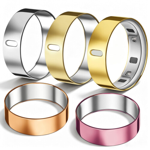 5 Pack Upgraded Ring Covers Compatible with Oura Ring Gen 4/Gen 3 Size 12
