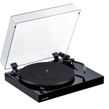 Fluance RT82 Reference High Fidelity Vinyl Turntable Record Player with Ortofon OM10 Cartridge, Speed Control Motor, High Mass MDF Wood Plinth, Vibra