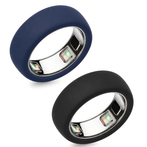 KZTENOY Silicone Case compatible with Oura Ring 5, Size 6-9, 2 Pack