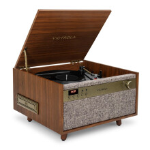 Victrola Century - 6-in-1 Bluetooth Record Player - Walnut
