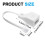 RJ11 to BT Socket Adapter, 4-Wire Female Converter with 10cm Cable 2