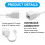 RJ11 to BT Socket Adapter, 4-Wire Female Converter with 10cm Cable 3