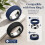 KZTENOY Silicone Case compatible with Oura Ring 5, Size 6-9, 2 Pack 2