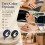 KZTENOY Silicone Case compatible with Oura Ring 5, Size 6-9, 2 Pack 6