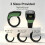 VENNERLI Smart Ring Tasbih Counter, 5 Prayer Reminders, 18/20/22mm 6