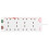 Masterplug Eight Socket Surge Protected Extension Lead, 2 Metres, 27 x 10 cm, White 5