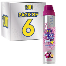 1001 • Carpet Fresh Pet Odour Thai Orchid & Passionfruit • 6 x 300ml