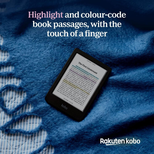 Kobo Clara Colour eReader, 6” Colour E Ink, Waterproof, Black 2