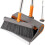 Mitclear Long Handled Dustpan and Brush Set, 55IN 1