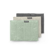 Brabantia - Sinkside Microfibre Cleaning Pads - Sponge & Microfibre Pads - Machine Washable - Absorbs 7 Times its Own Weight - Kitchen Cloths for Cle