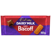 Cadbury Dairy Milk Biscoff Chocolate 105g