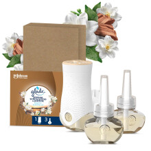 Glade Plug In Air Freshener Sensual Sandalwood & Jasmine, Holder/3 Refills