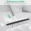 SetSail Floor Scrub Brush, 51-Inch Adjustable Long Handle Brush,Black White 5