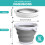 Collapsible Bucket for Cleaning - Folding Camping Bucket (5L) 2