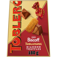 Toblerone Biscoff Chocolate Truffles, 180 g (1-Pack)