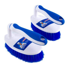 MR.SIGA Multi Purpose Heavy Duty Scrub Brush - Pack of 2